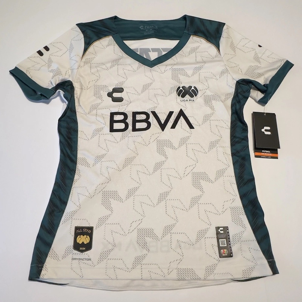 New! BBVA Charly‎ Liga MX 2024 Soccer All-Star Game Jersey Womens Medium Tucate